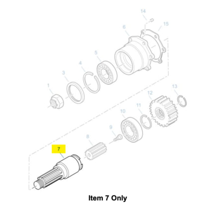 Manual Transmission Output Shaft