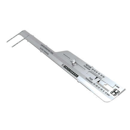 Disc Brake Rotor Measuring Tool Set