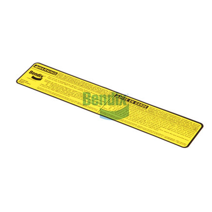 Air Brake Hose Label