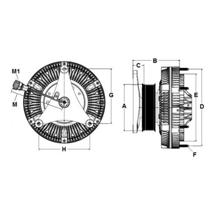 Engine Cooling Fan Clutch