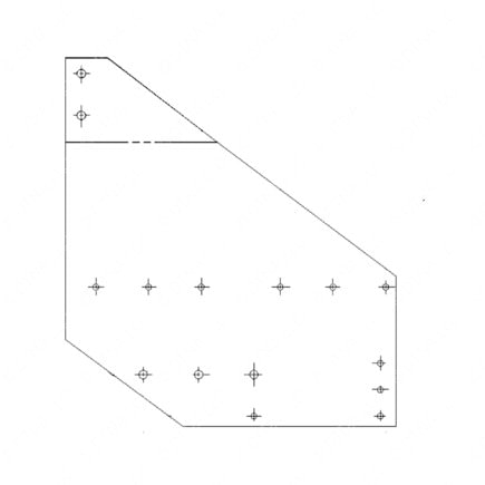 Sleeper Fairing Extender Bracket