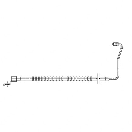 Brake Cylinder Interconnecting Hydraulic Line