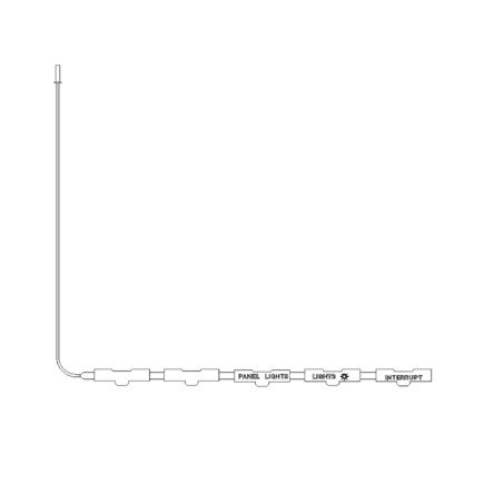 Dash Fiber Optic Light Strip