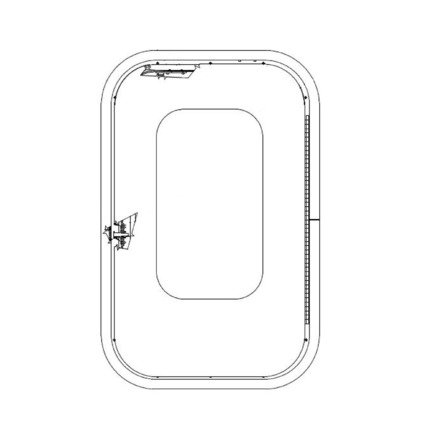 Sleeper Door Assembly