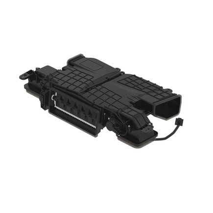 Auxiliary HVAC Air Distribution Duct