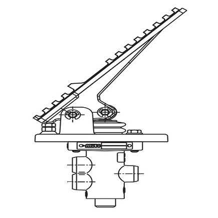 Air Brake Spring Brake Modulating Valve