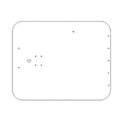 Sleeper Baggage Compartment Door Panel