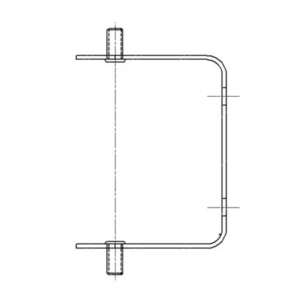 Radiator Surge Tank Mounting Bracket