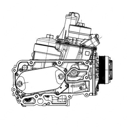 Engine Oil Cooler Housing