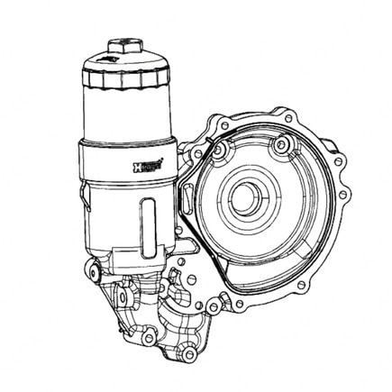Engine Oil Filter Gasket
