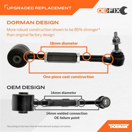 Lateral Arm and Ball Joint Assembly