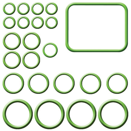 Isuzu A/C System O-Ring and Gasket Kit
