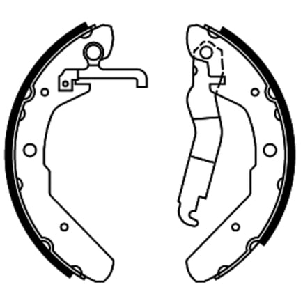 Drum Brake Shoe Set