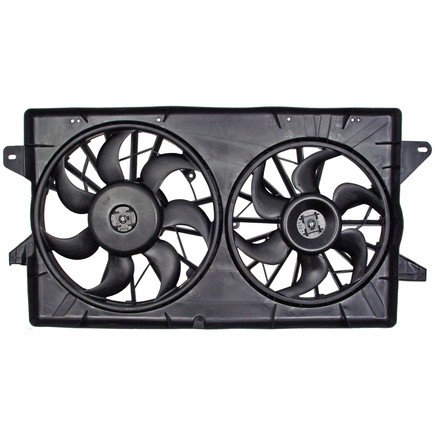 Dual Radiator and Condenser Fan Assembly