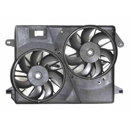 Dual Radiator and Condenser Fan Assembly