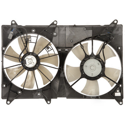 Dual Radiator and Condenser Fan Assembly