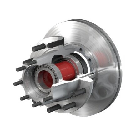 Disc Brake Rotor and Hub Assembly