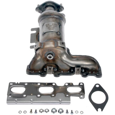 Catalytic Converter with Integrated Exhaust Manifold