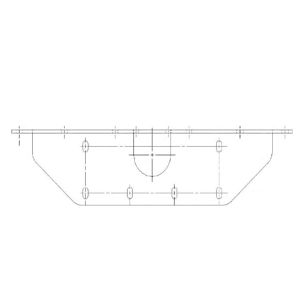 Frame Crossmember Reinforcement Plate