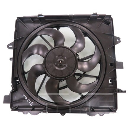 Mercedes-Benz Dual Radiator and Condenser Fan Assembly