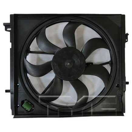 Jeep Commander Dual Radiator and Condenser Fan Assembly