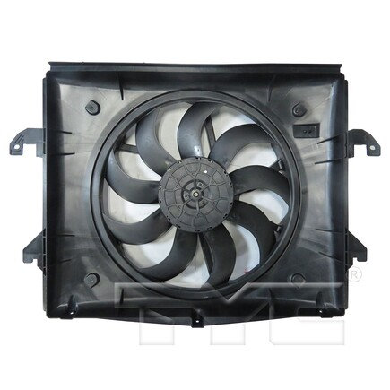 Dual Radiator and Condenser Fan Assembly