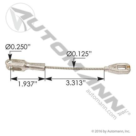 Jeep Hood Release Cable