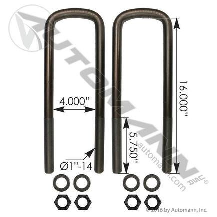 U-Bolt Mounting Hardware