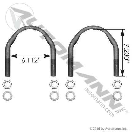 Nissan Universal Joint U-Bolt Kit