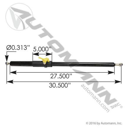 Freightliner Cascadia Hood Lift Support