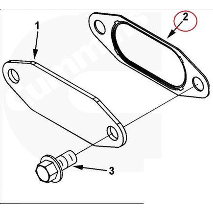 HVAC Heater Core Gasket