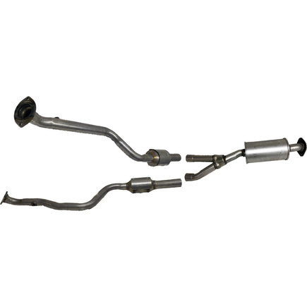 Catalytic Converter and Muffler Assembly