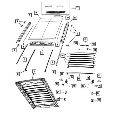 Roof Rack Cover