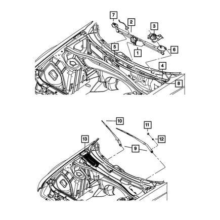 Wiper Motor Bracket
