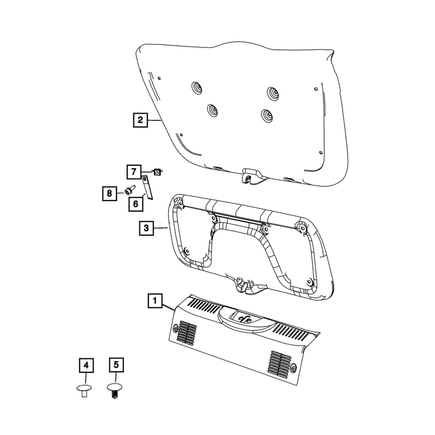 Door Interior Trim Panel Trim