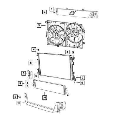 Engine Water Pump Pin