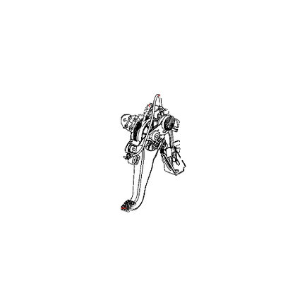 Parking Brake Pedal Release Cable