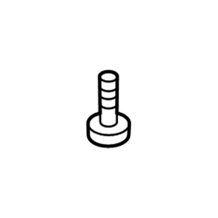 Instrument Panel Air Duct Screw