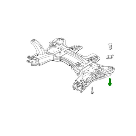 Trailer Hitch Receiver Bolt