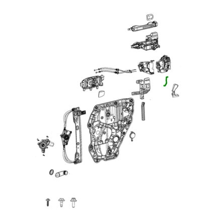 Door Lock Actuator Bracket