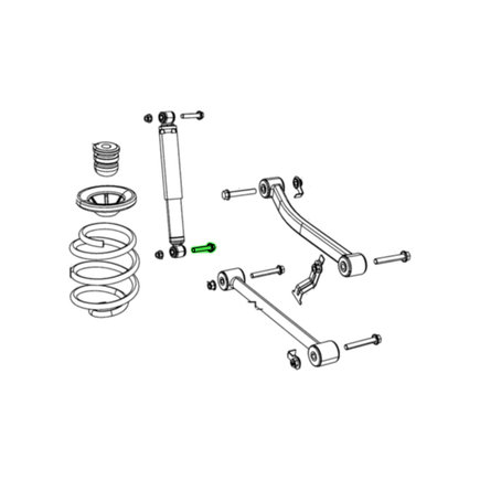Jeep Suspension Stabilizer Bar Link Bolt