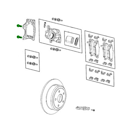 Wheel Bearing Bolt