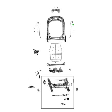 Seat Frame Clip