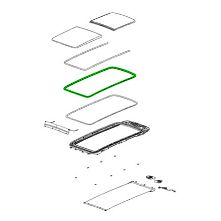 Mercedes-Benz Sunroof Seal