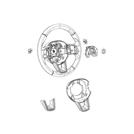 Steering Wheel Switch Bezel