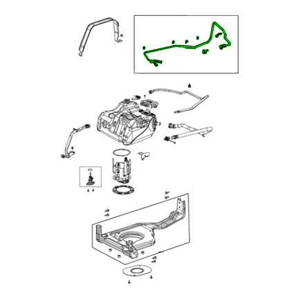 Diesel Exhaust Fluid (DEF) Tube