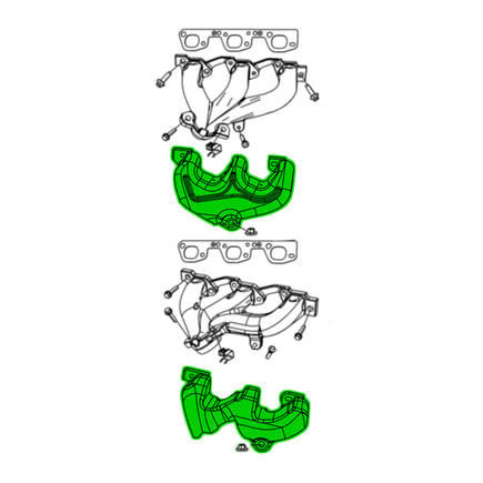 Chevrolet Exhaust Manifold Heat Shield