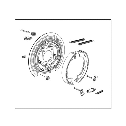 Parking Brake Adapter Assembly