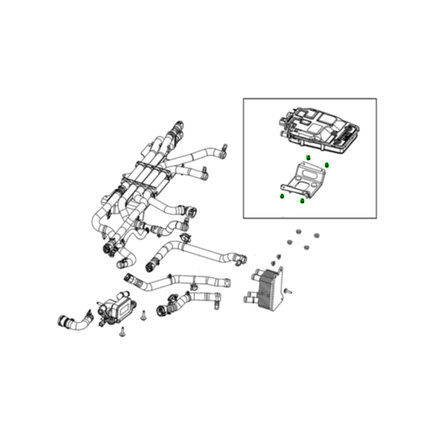 Heater Coolant Heater Bolt