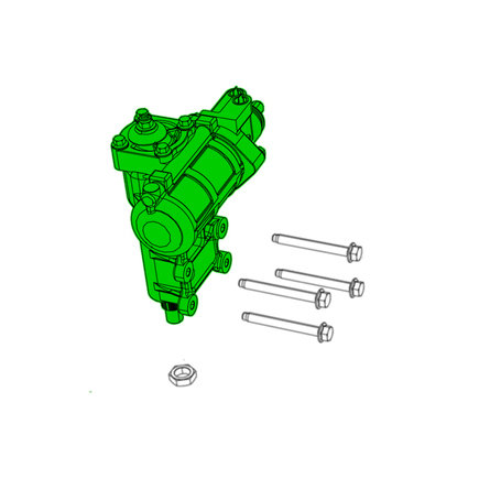 Power Steering Pump and Gear Assembly